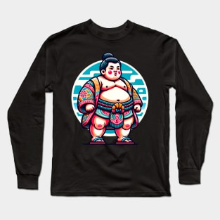 Sumo Wrestler Long Sleeve T-Shirt